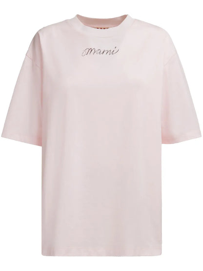 Logo Print Cotton T-Shirt