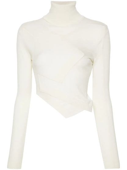 Single-Stitch Logo Sweater