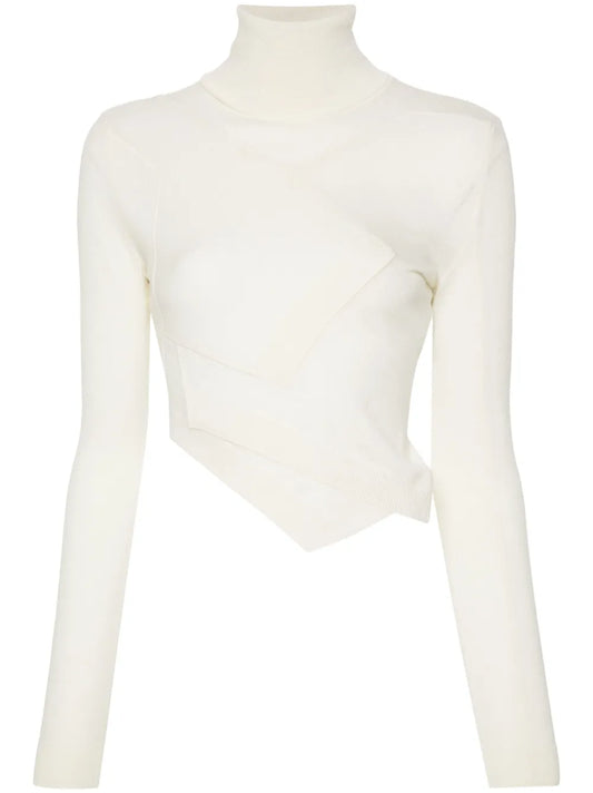 Single-Stitch Logo Sweater