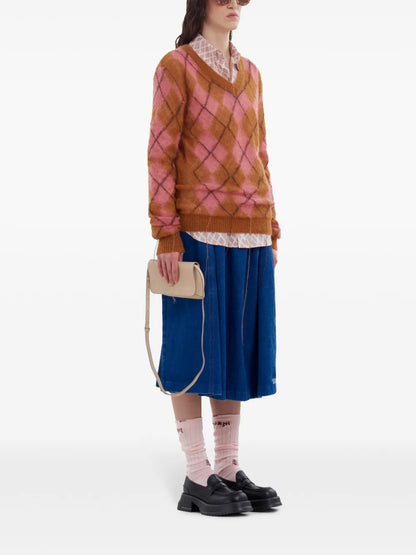 Patterned Long-Sleeve Shirt