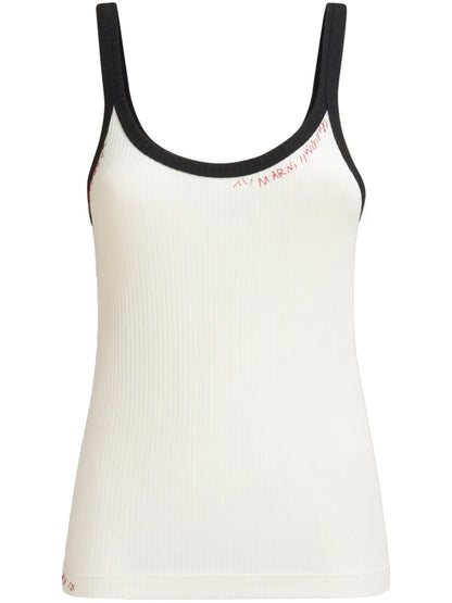 Contrasting Tank Top