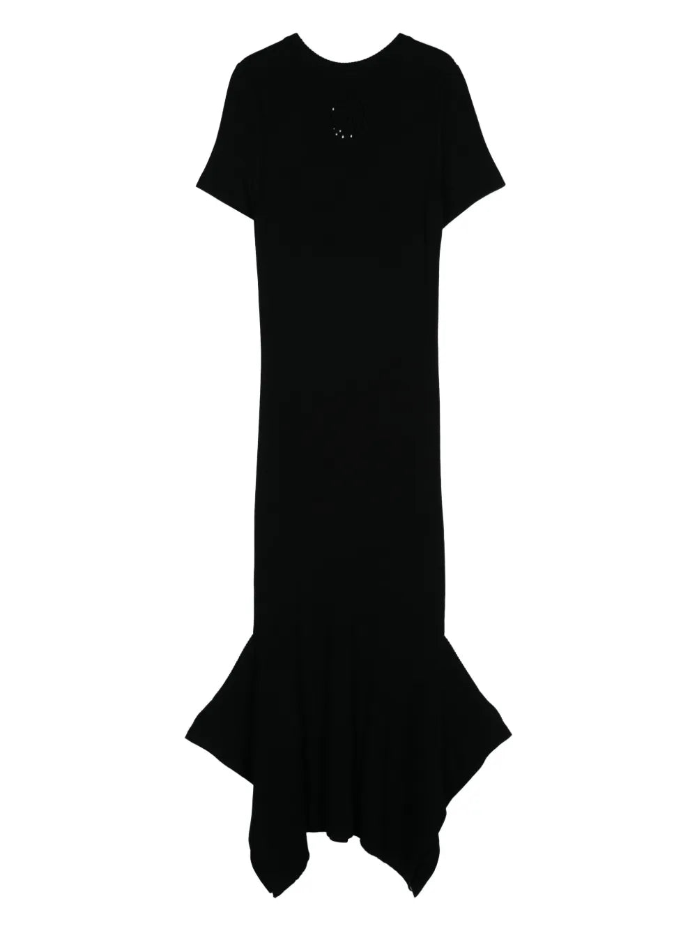 Short-Sleeve Knitted Dress