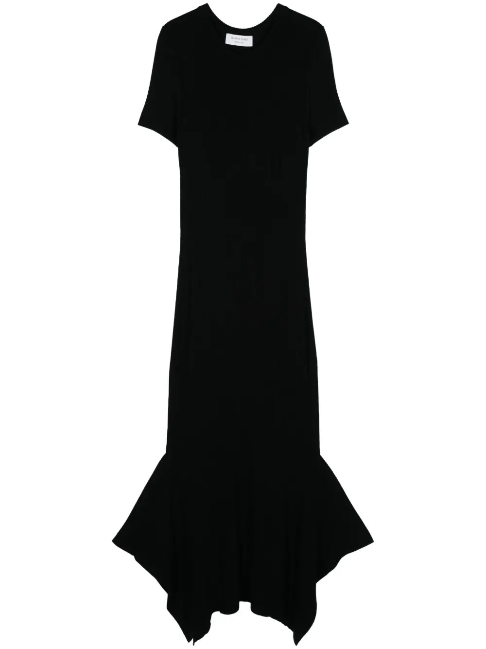 Short-Sleeve Knitted Dress