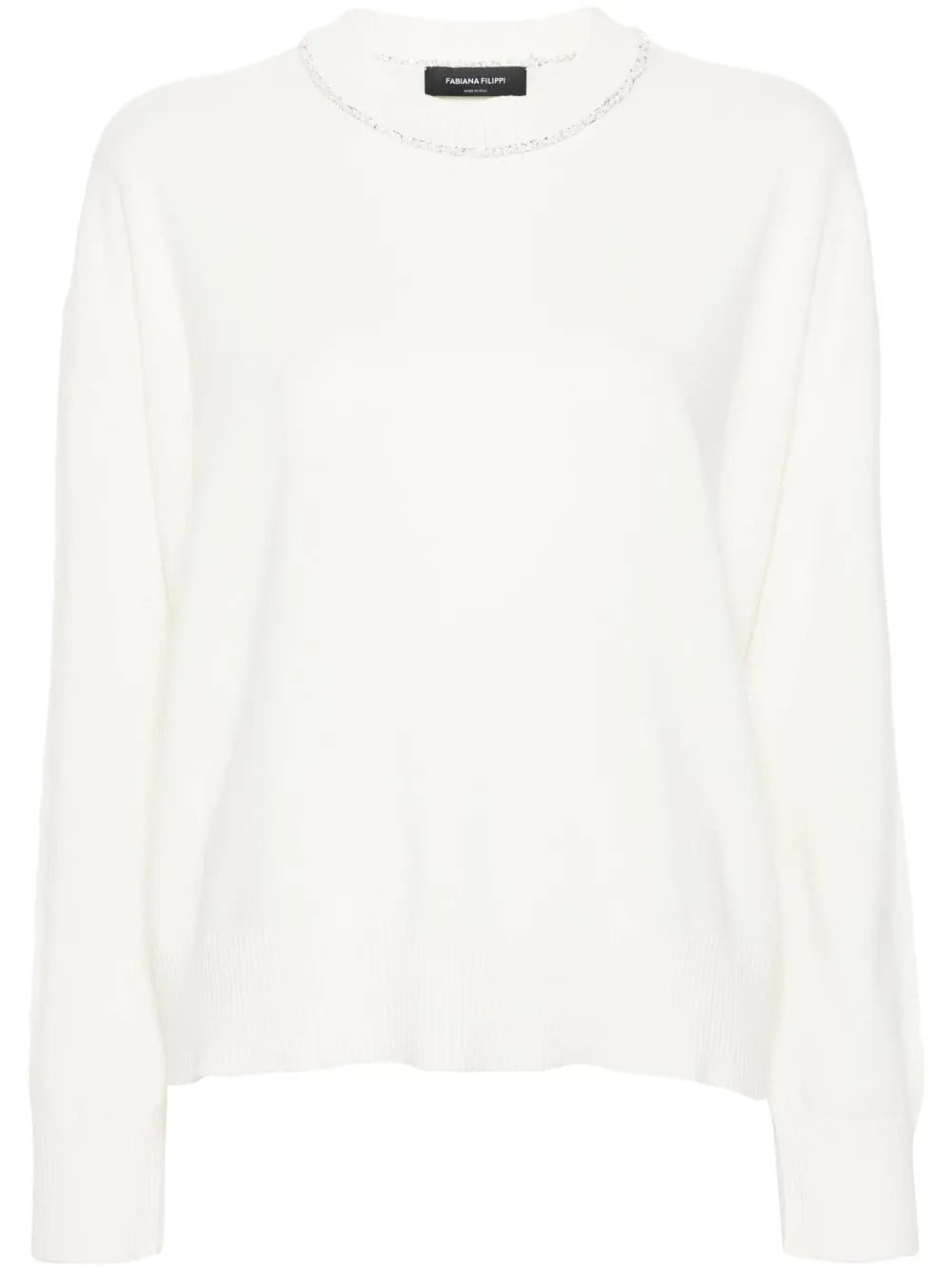 Sequin-Detailing Jumper