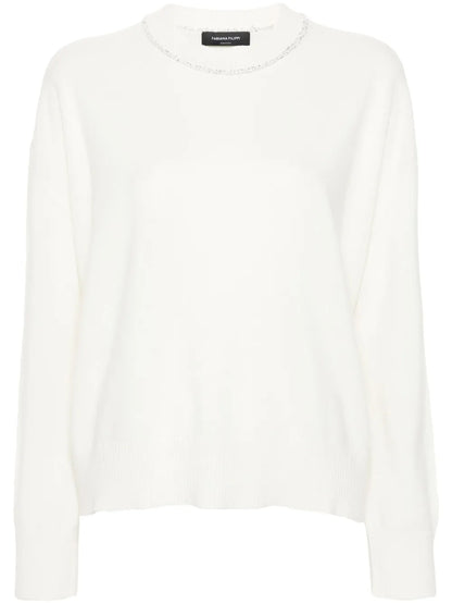 Sequin-Detailing Jumper