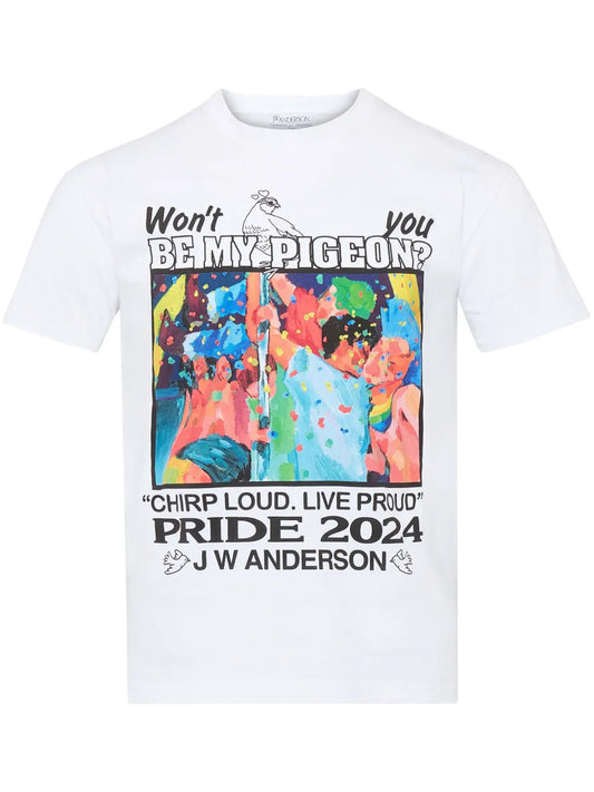 Graphic-Print Organic-Cotton T-Shirt