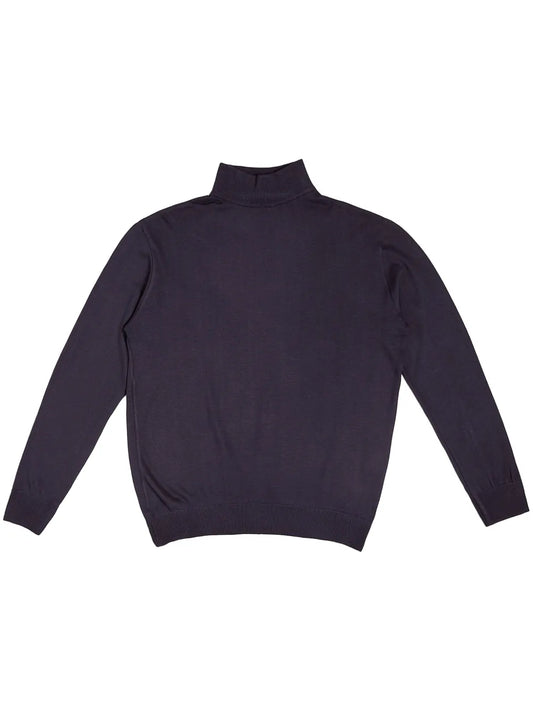 Turtleneck Long-Sleeved Sweatshirt