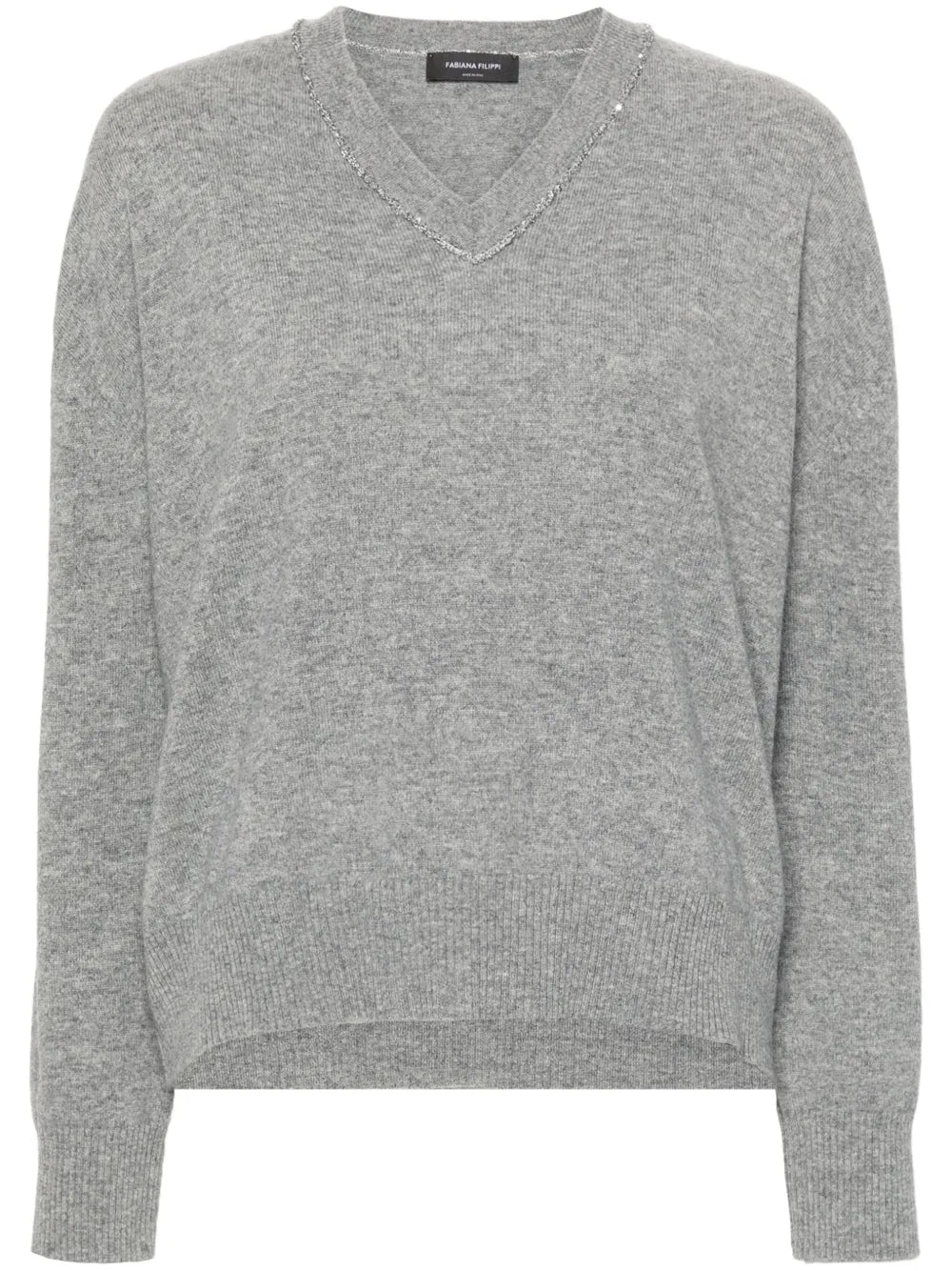 Sequin-Detailing Jumper