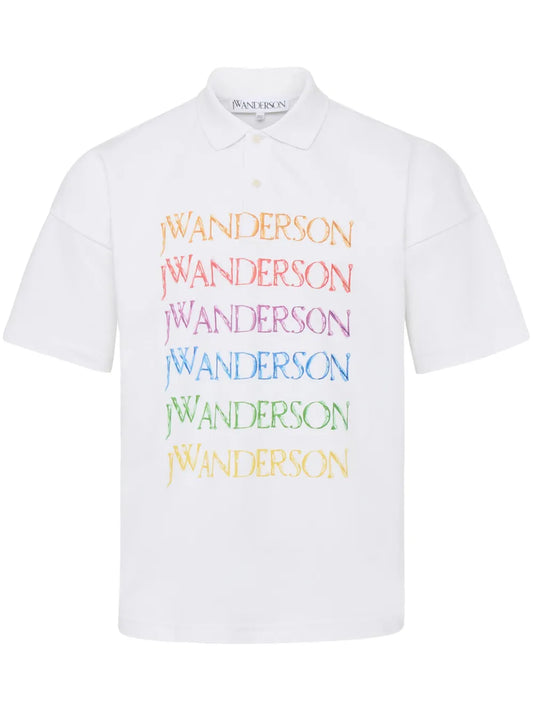 Logo-Print Cotton Polo Shirt