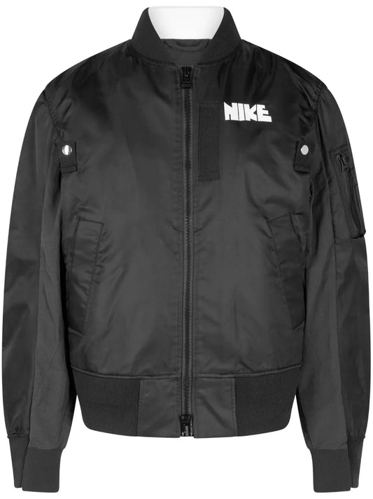 Layered Bomber Jacket