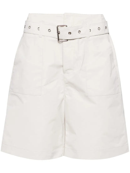 Knee-Length Twill Shorts