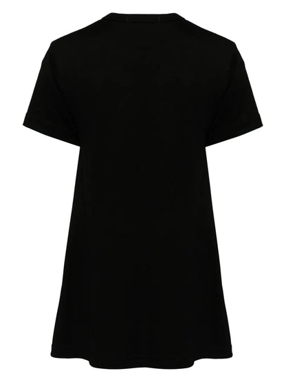 Ruffled Jersey T-Shirt