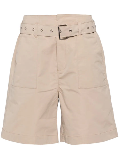 Knee-Length Twill Shorts