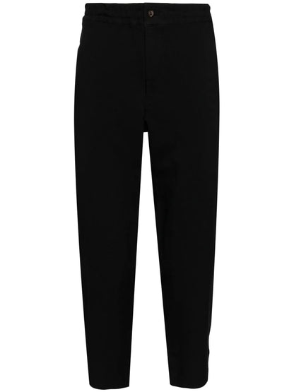 Elasticated Waist Cropped Trousers