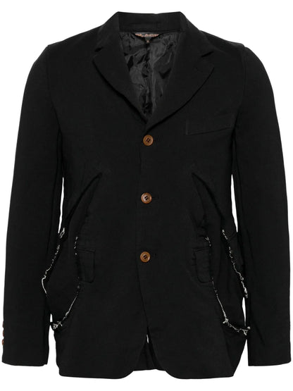 Distressed Detail Blazer