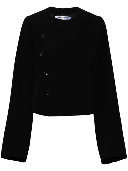 Cut-Out Wool Jacket