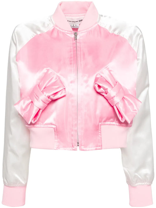 Bow Bomber Jacket