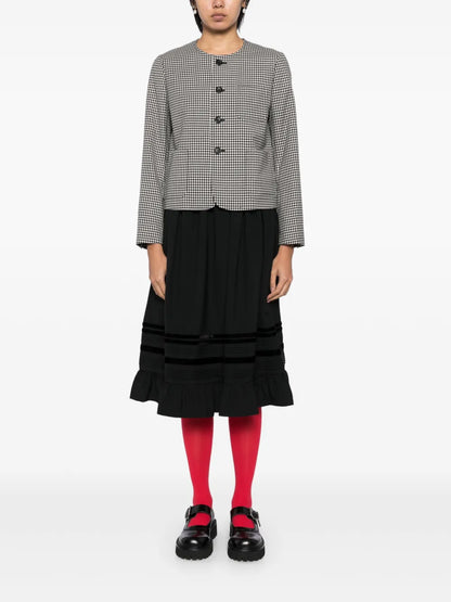 Checked Wool Jacket
