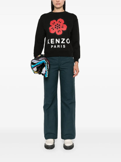 Floral-Print Sweatshirt