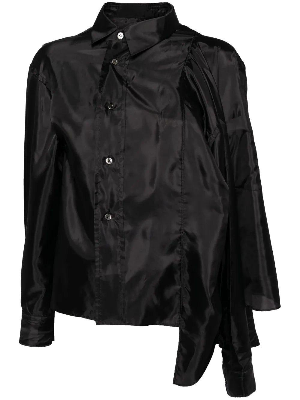 Asymmetric Cotton Shirt