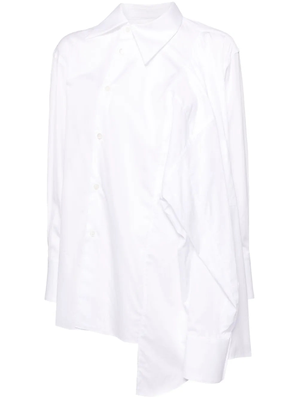 Asymmetric Cotton Shirt