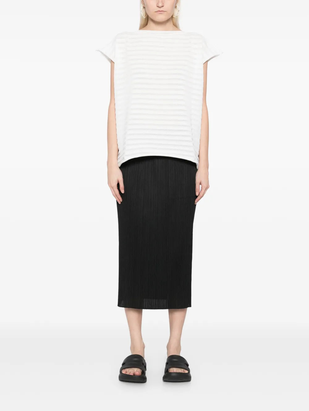 Mesh Knitted Top