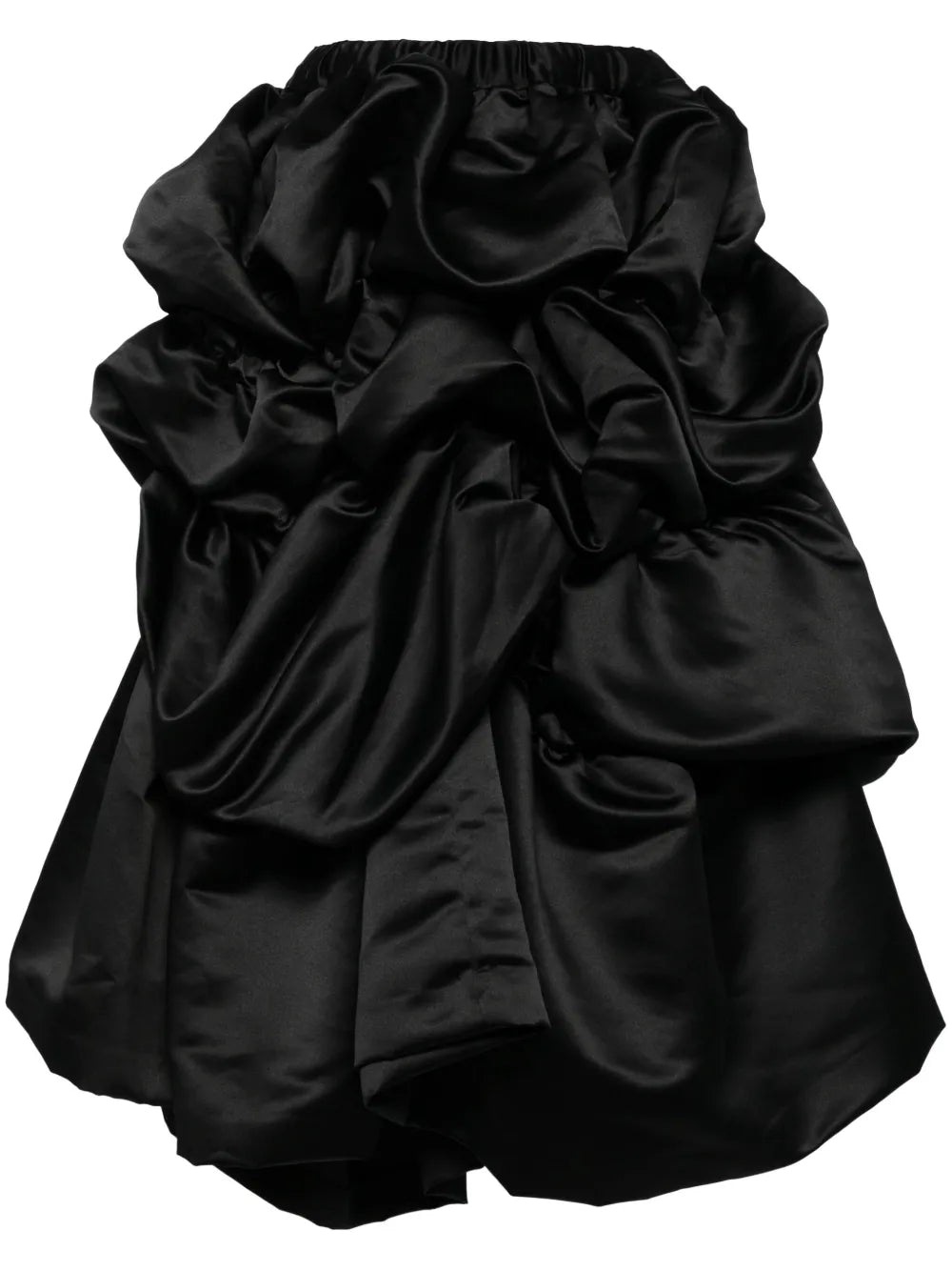 Ruched Midi Skirt