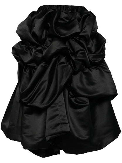 Ruched Midi Skirt