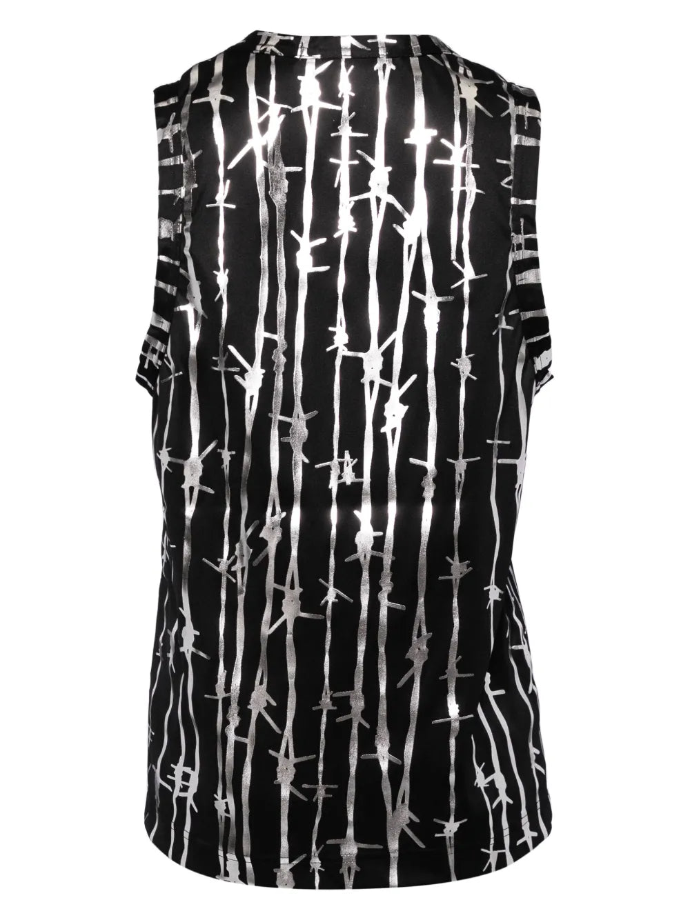 Graphic-Printed Vest
