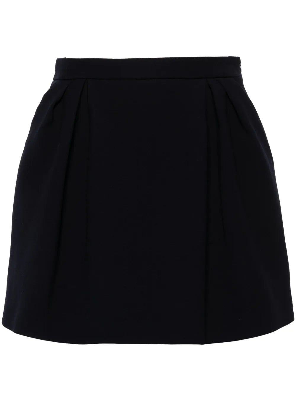 Virgin-Wool Mini Skirt