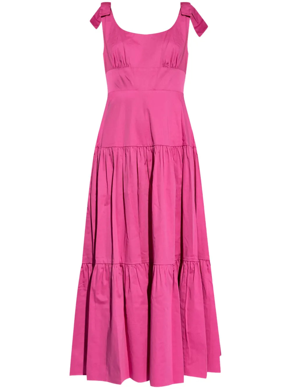 Ruffled Cotton Maxi Dress