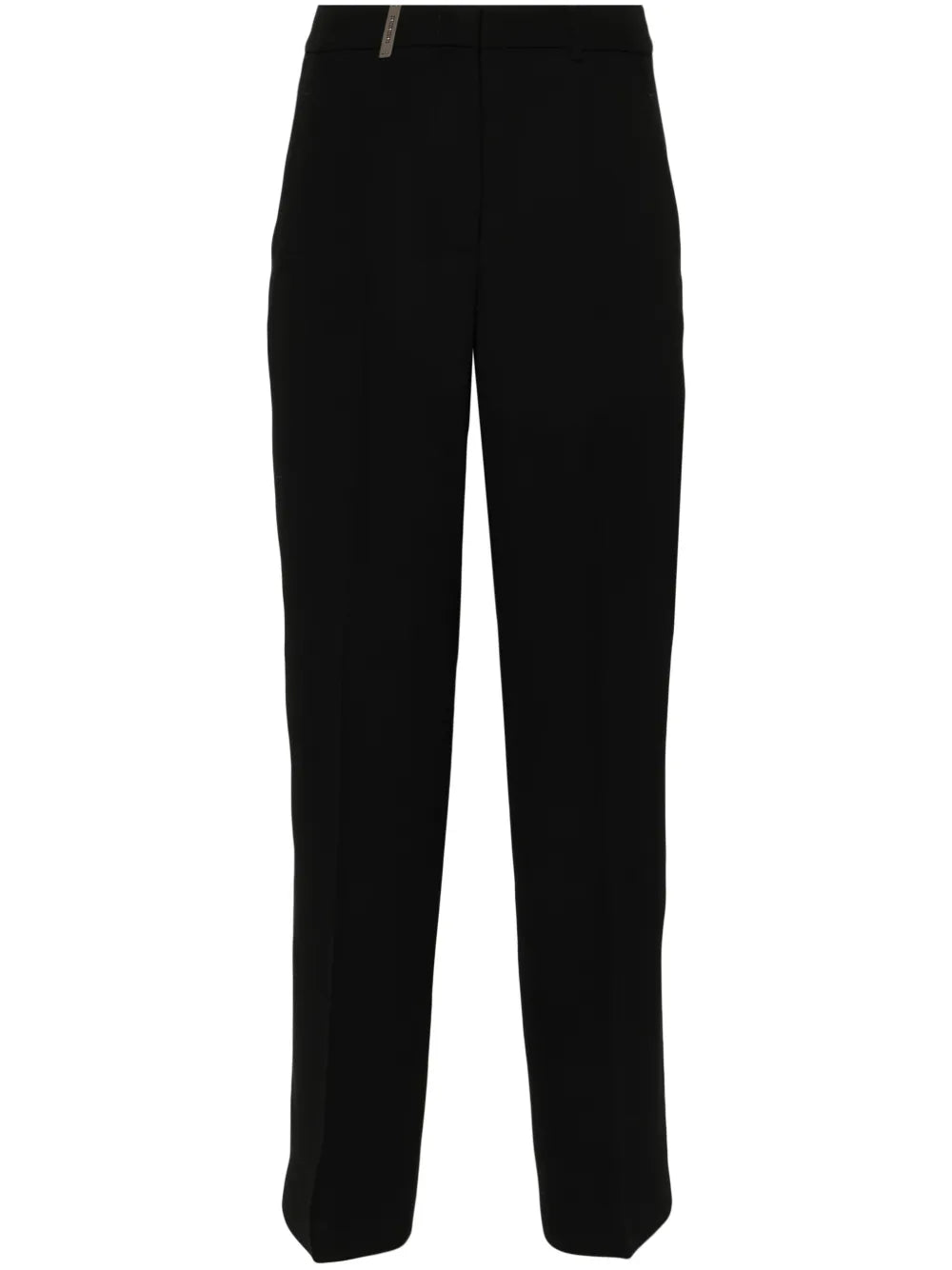 Straight-Leg Tailored Trousers