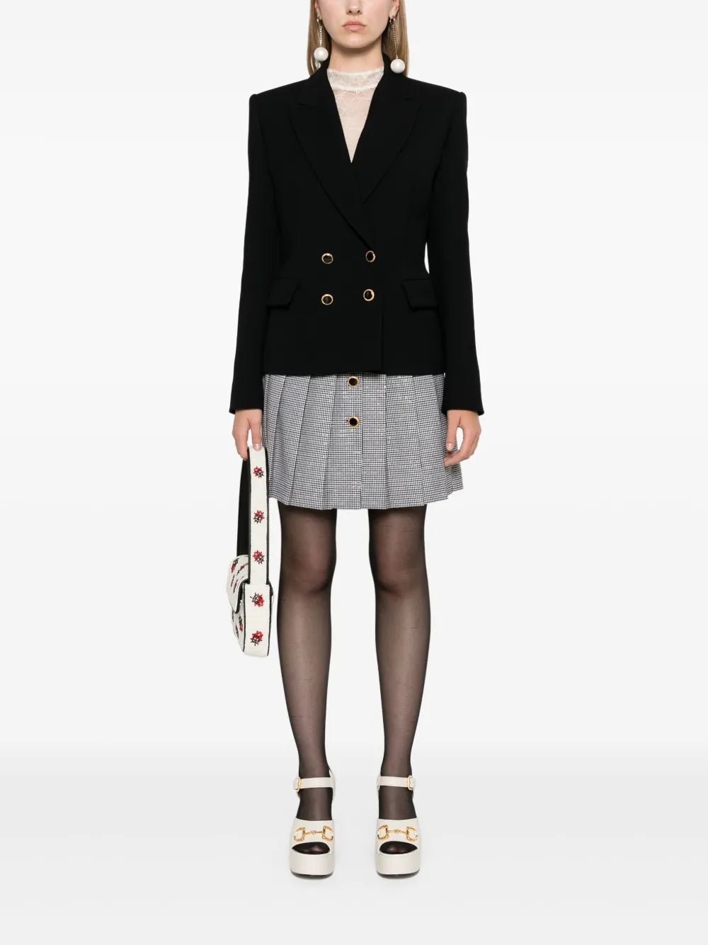 Double-Breasted Virgin Wool Jacket