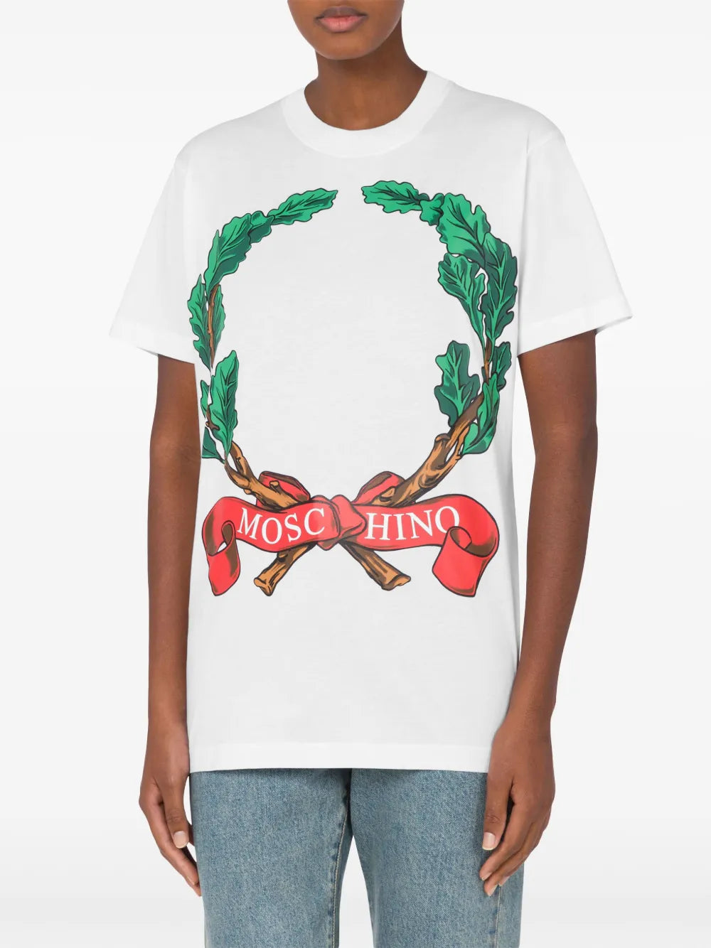 Laurel Wreath Cotton T-Shirt