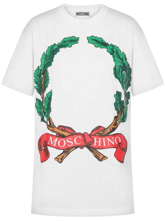 Laurel Wreath Cotton T-Shirt