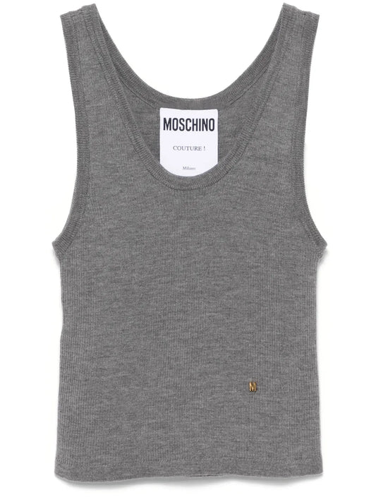 Logo-Lettering Tank Top