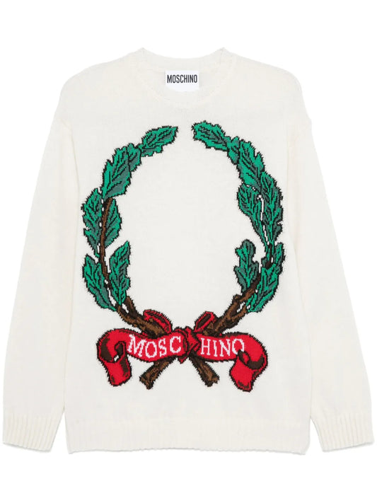 Logo-Jacquard Sweater