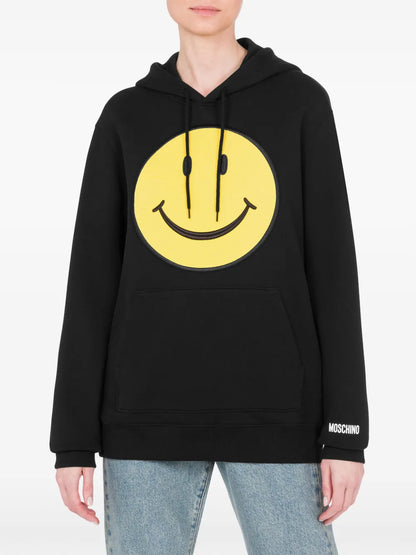 Smiley Cotton Hoodie