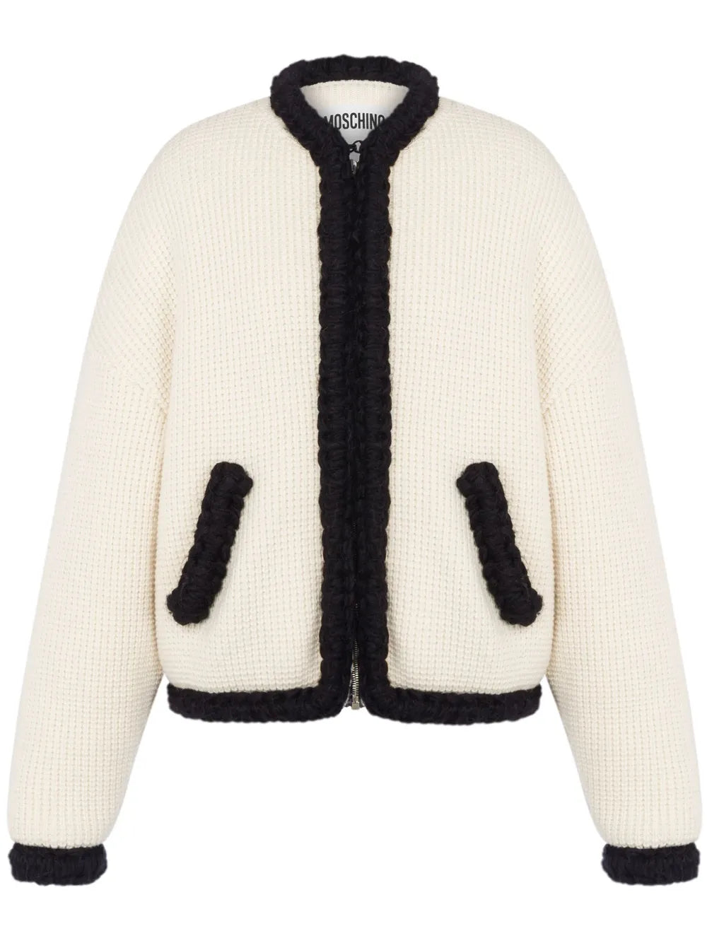 Waffle Knit Virgin Wool Blazer
