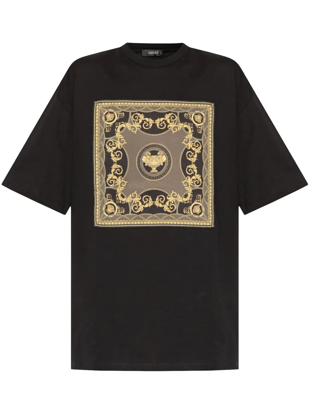 Barocco-Print Cotton T-Shirt