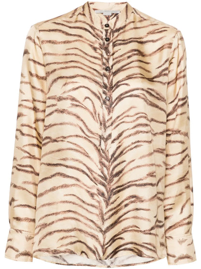 Tiger-Print Shirt