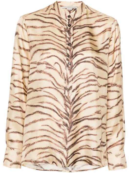 Tiger-Print Shirt