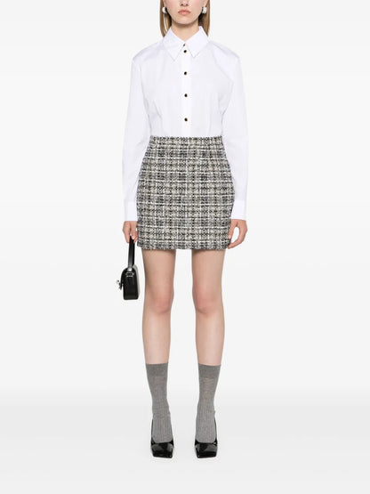 Tweed Mini Skirt