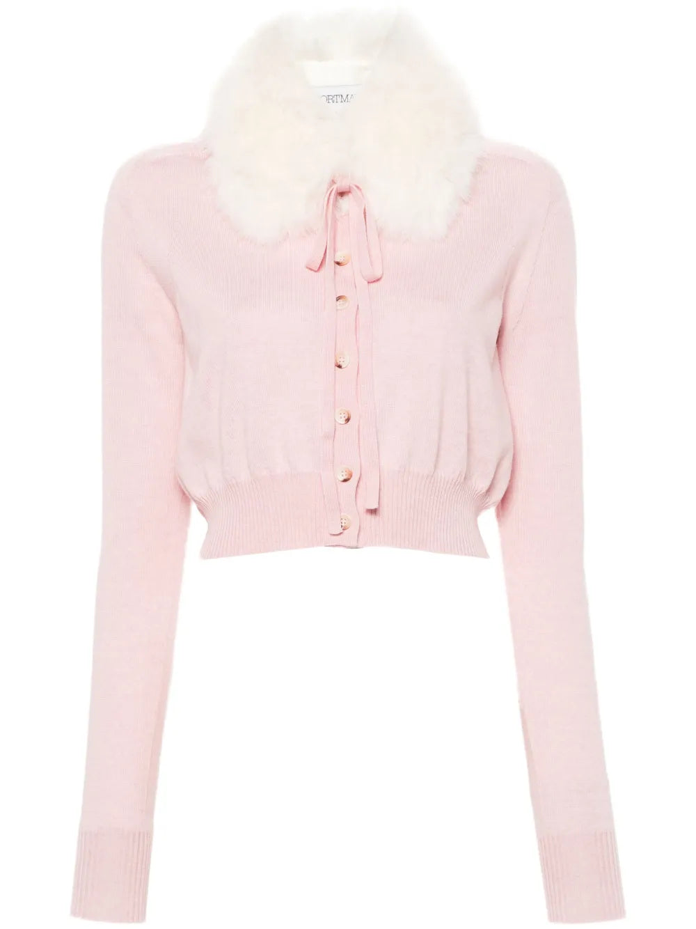 Fine-Knit Wool Cardigan