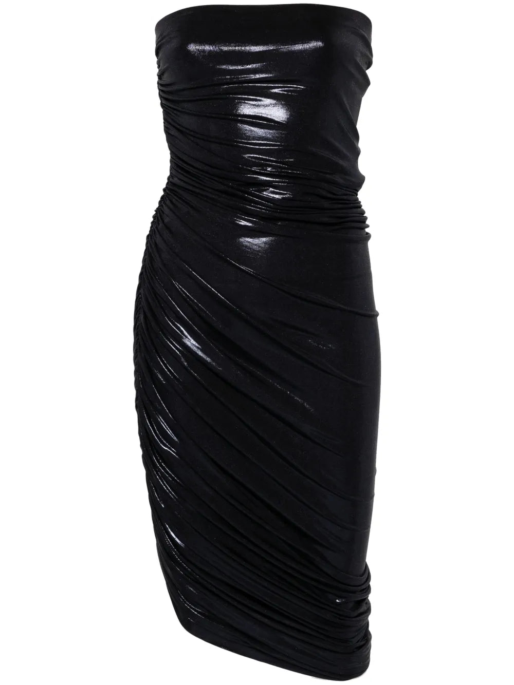 Diana Lamé Midi Dress