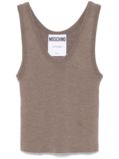 Logo-Lettering Tank Top