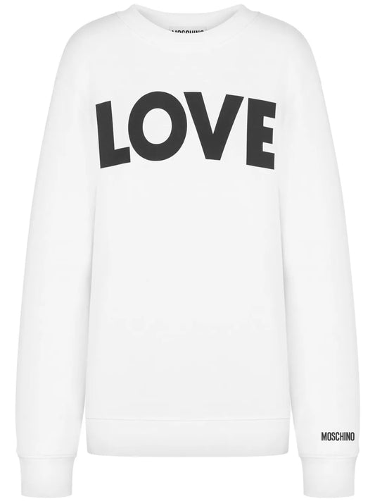Logo-Print Cotton Sweatshirt