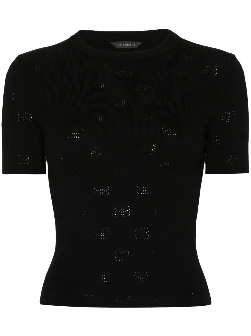 Bb Pointelle-Knit T-Shirt