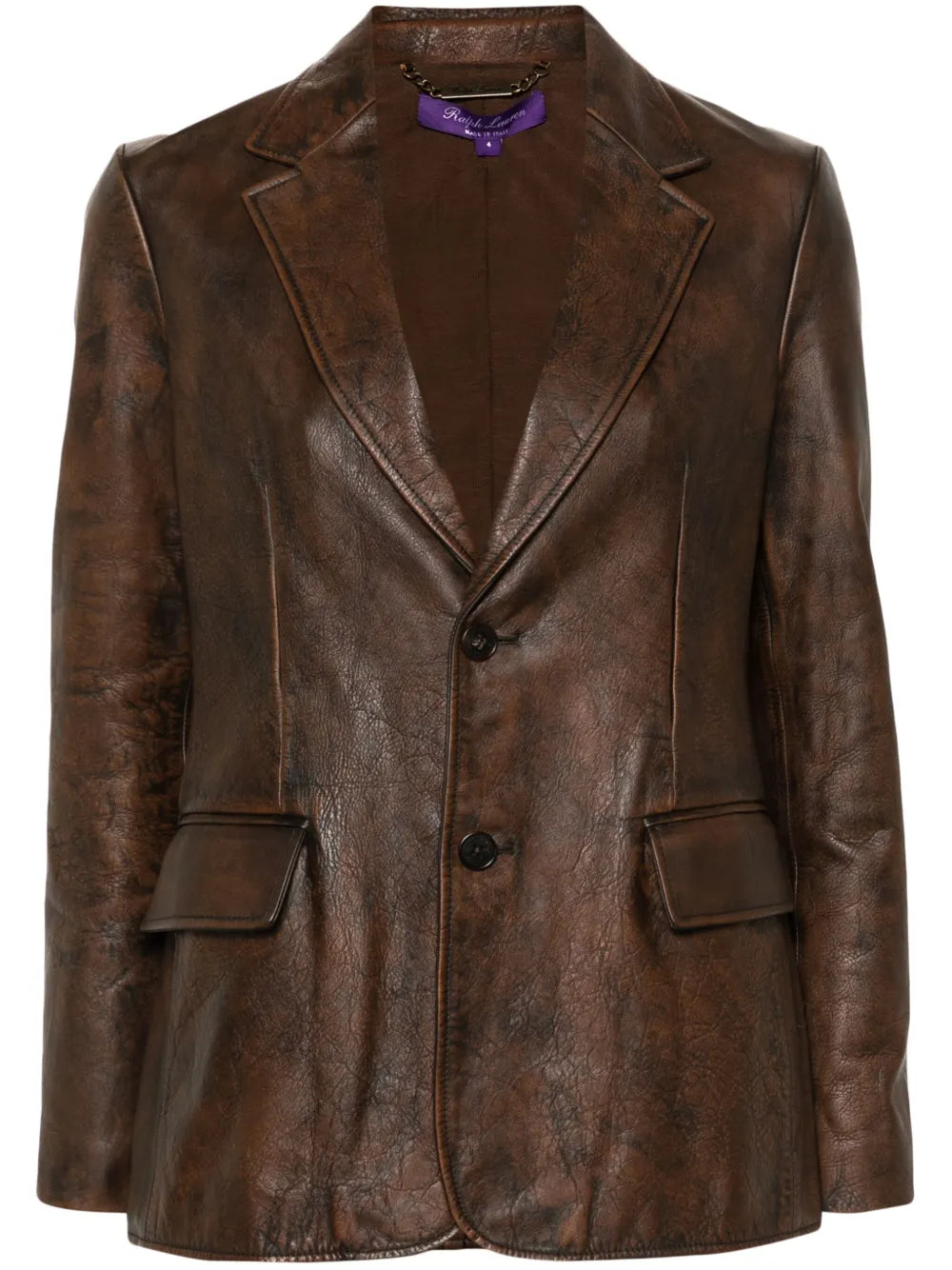 Tomasso Leather Blazer