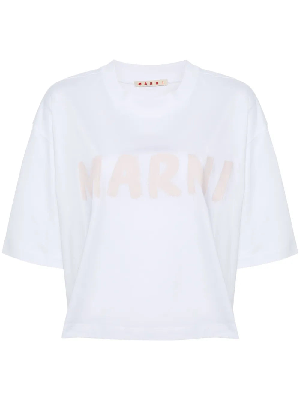 Cropped Organic Cotton T-Shirt
